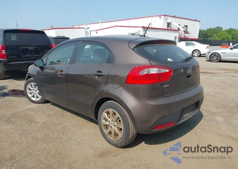 2013 Kia Rio Ex from USA, damaged, VIN KNADN5A3XD6234252